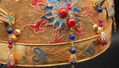 Chinese Opera Theater Headdress, Dragons