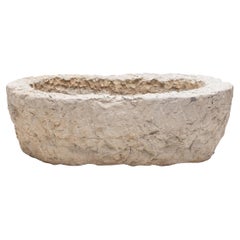 Chinese Oval Stone Trough, c. 1900