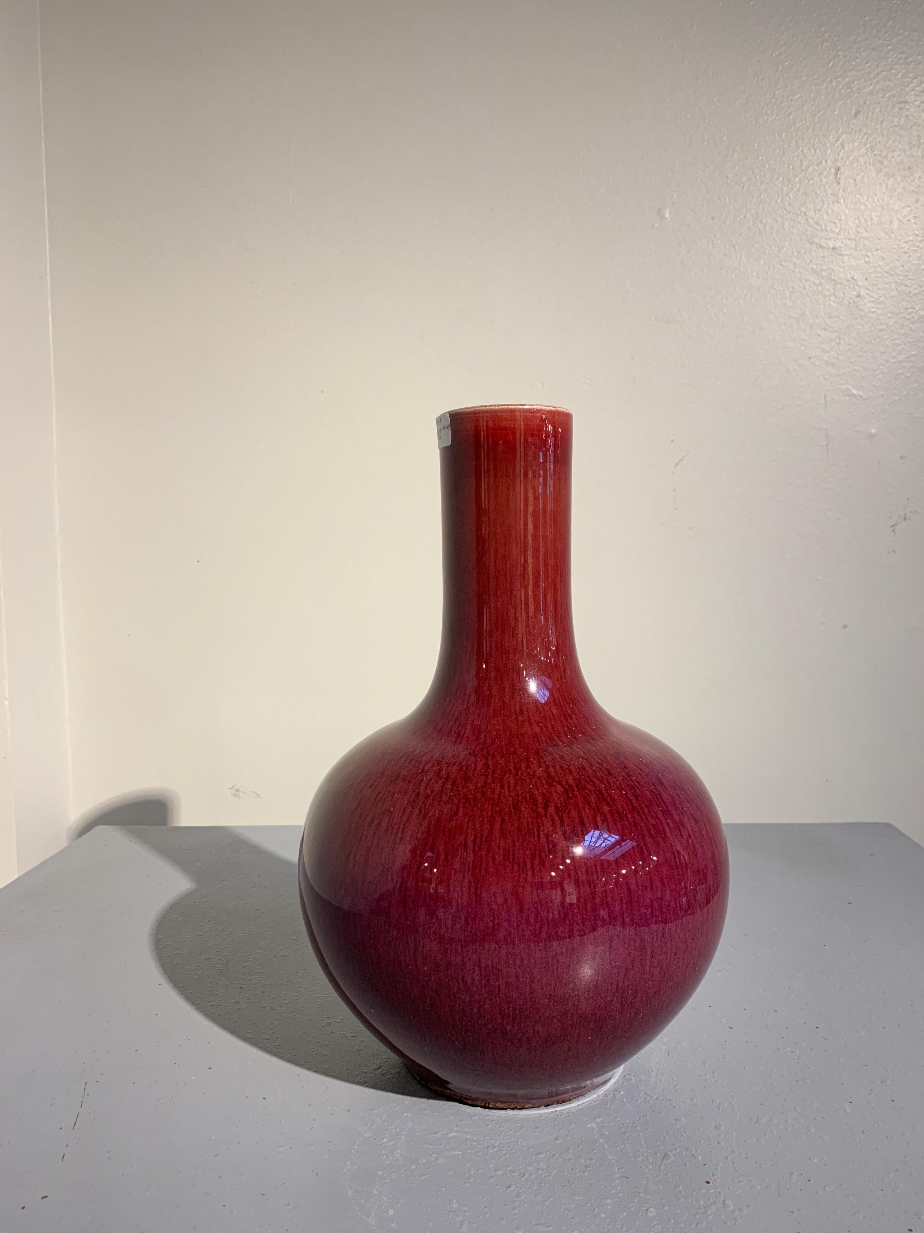 chinese oxblood vase