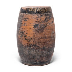 Chinese Painted Drum Stool, c. 1900