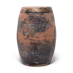 Chinese Painted Drum Stool, c. 1900