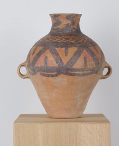 Chinese Painted Neolithic Jar Ca. 3rd-2nd millennium B.C.