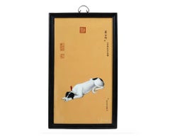 Chinese Painting on Porcelain After Castiglione