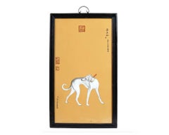 Chinese Painting on Porcelain After Castiglione