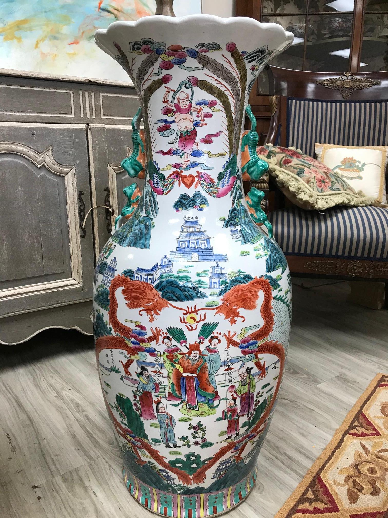 Chinese Palace Vase For Sale 1