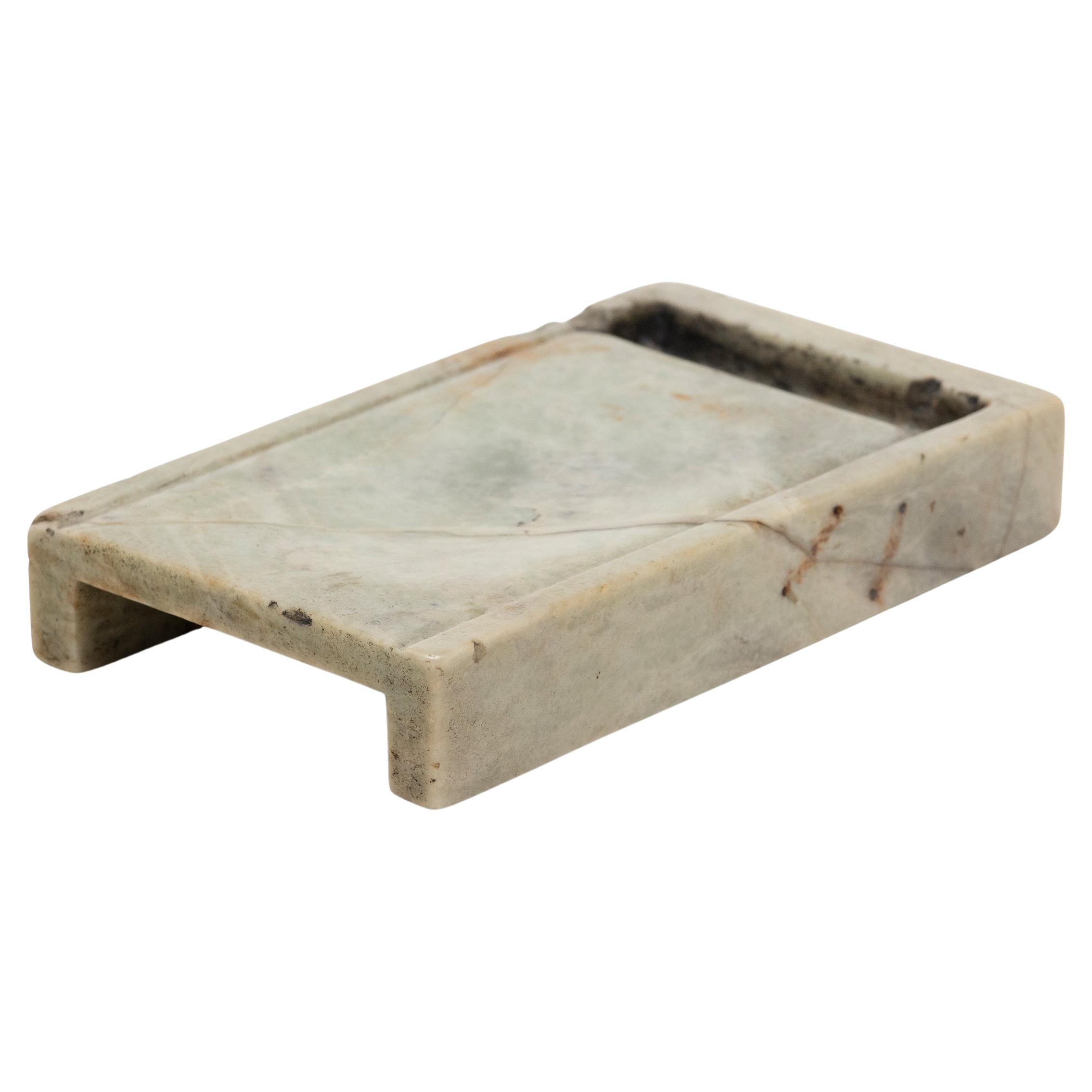 Chinese Pale Jade Inkstone, c. 1850 For Sale at 1stDibs