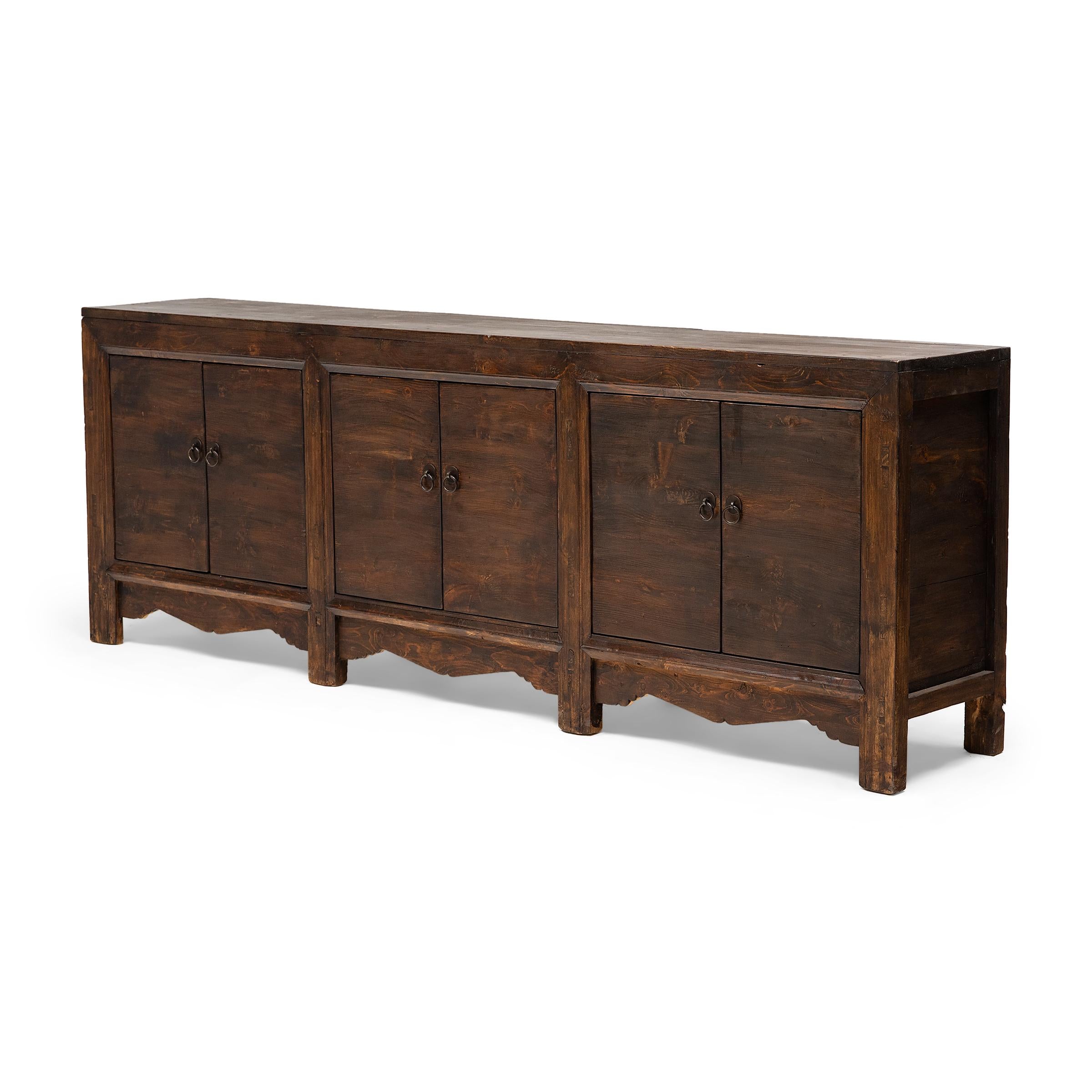 Qing Chinese Pasture Sideboard, c. 1900 For Sale