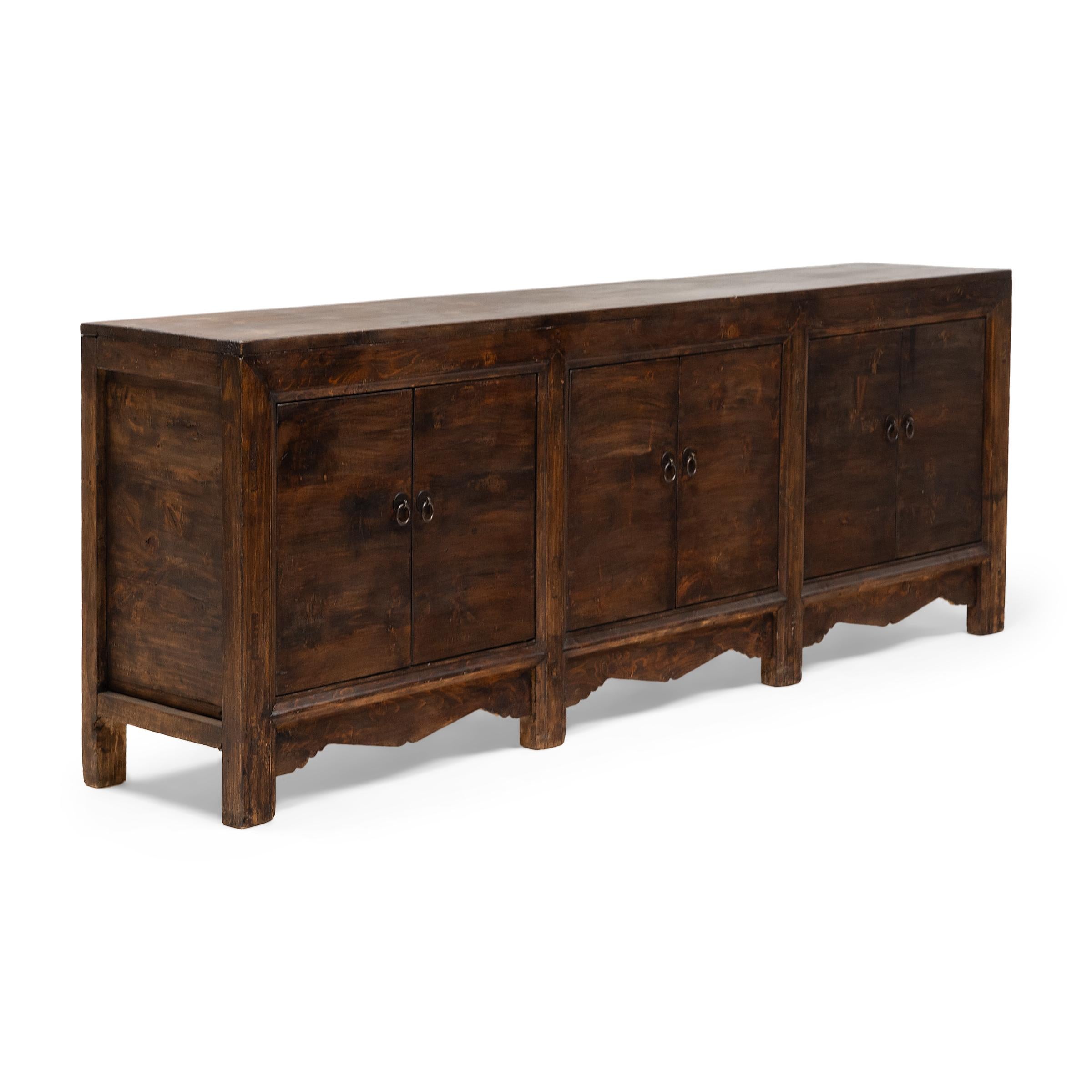 Chinese Pasture Sideboard, c. 1900 In Good Condition For Sale In Chicago, IL
