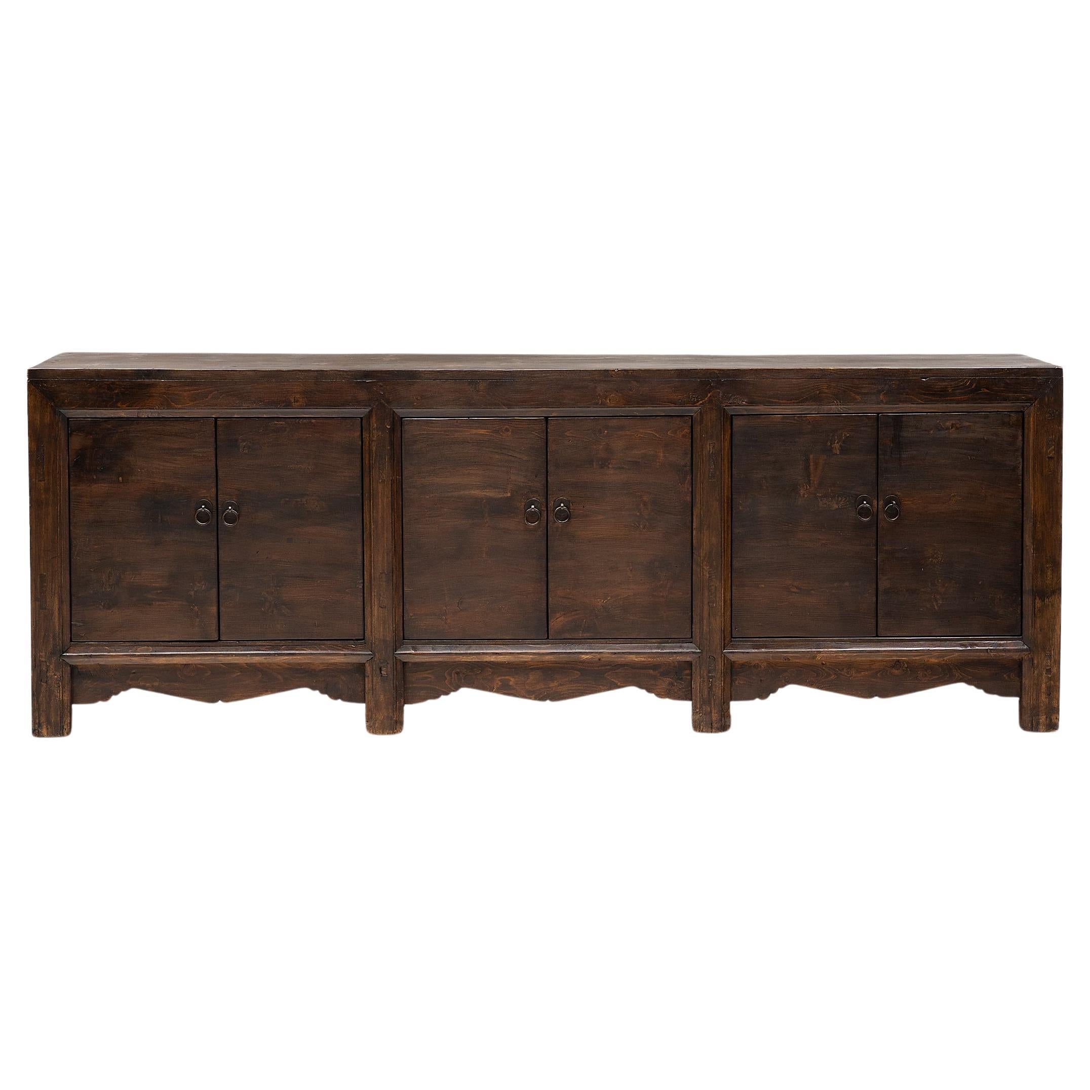 Chinesisches Sideboard aus Pasture, um 1900 im Angebot