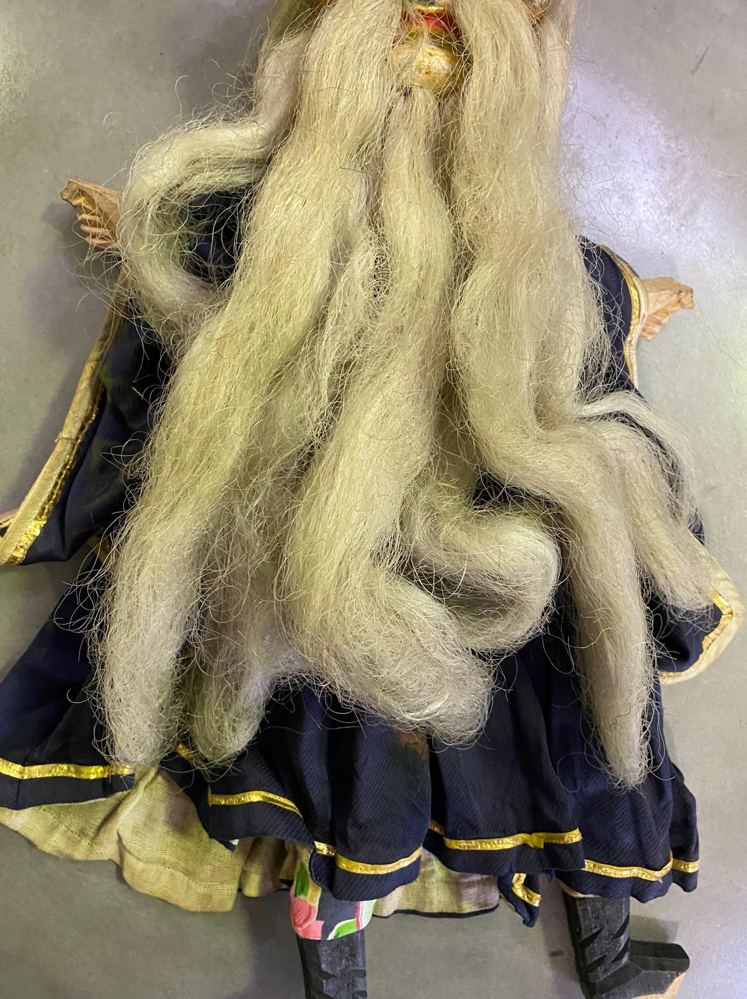 Chinese Peking Opera Theatre Puppet Marionette Doll, Early 1900s In Good Condition For Sale In Studio City, CA