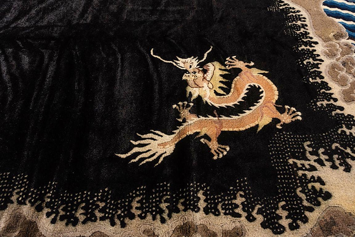 Early 20th Century Chinese Peking Rug 12' x 14' 7