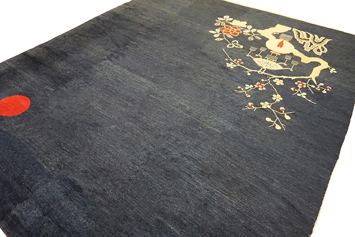 Tapis chinois de Pékin 8' 2