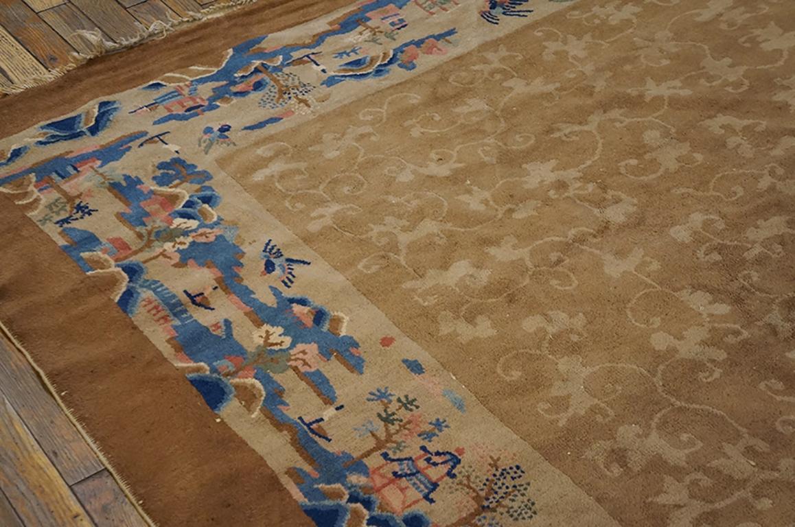 Early 20th Century Chinese Peking Carpet ( 8' x 9'10