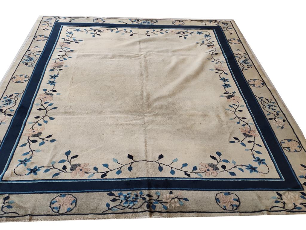 Hand-Knotted Chinese - Peking Rug For Sale