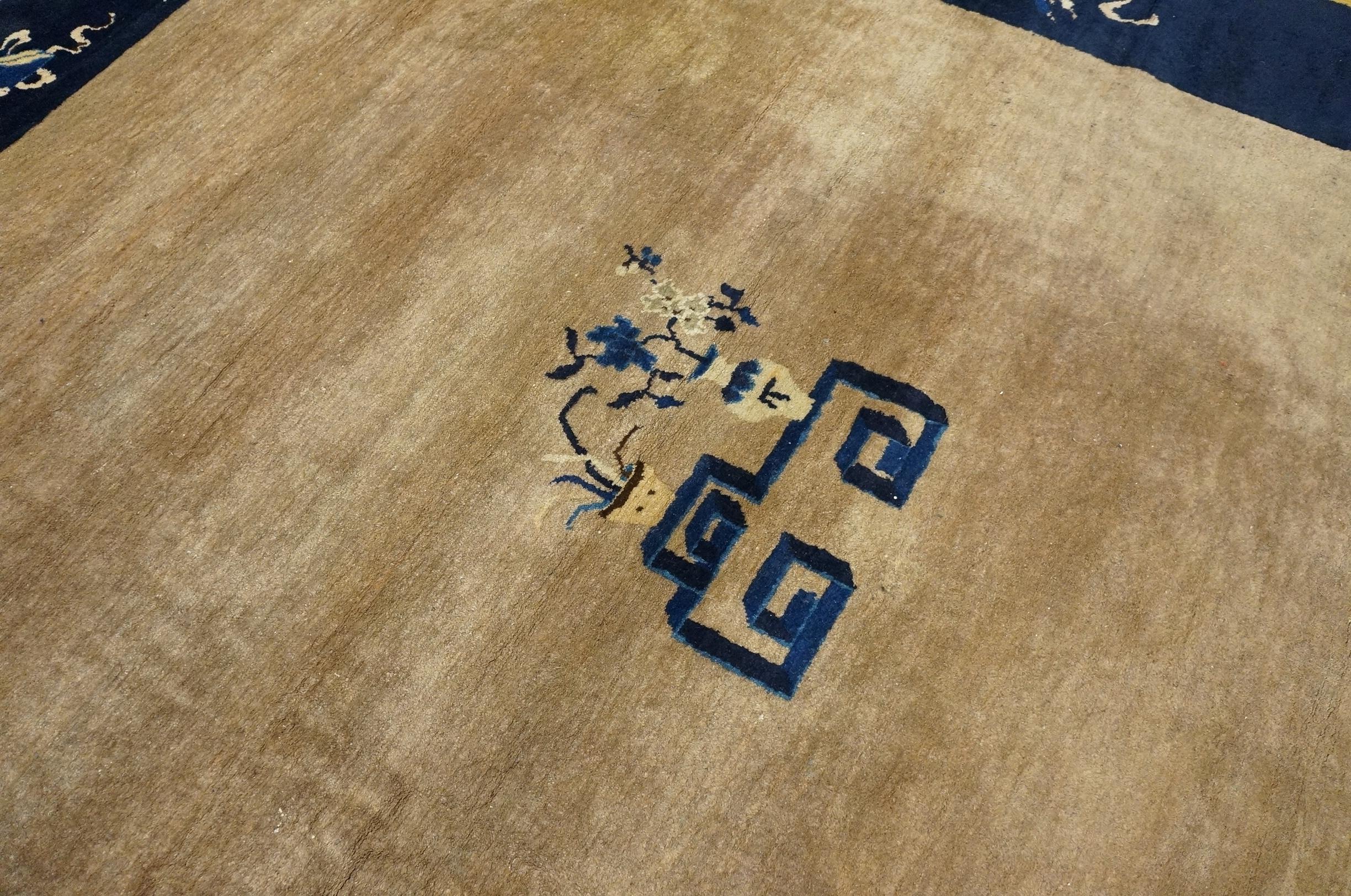Chinese - Peking rug. Measures:  8'3