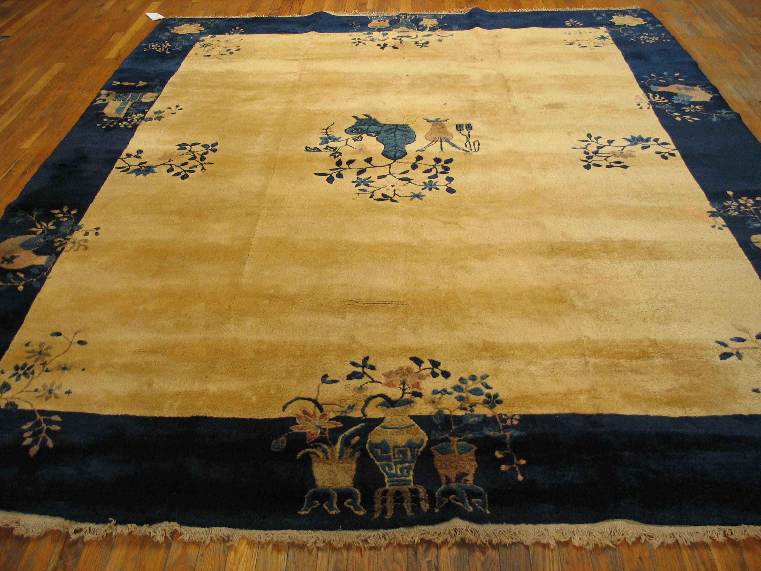 Hand-Knotted Chinese - Peking Rug
