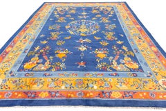 Chinese Peking Rug Blue