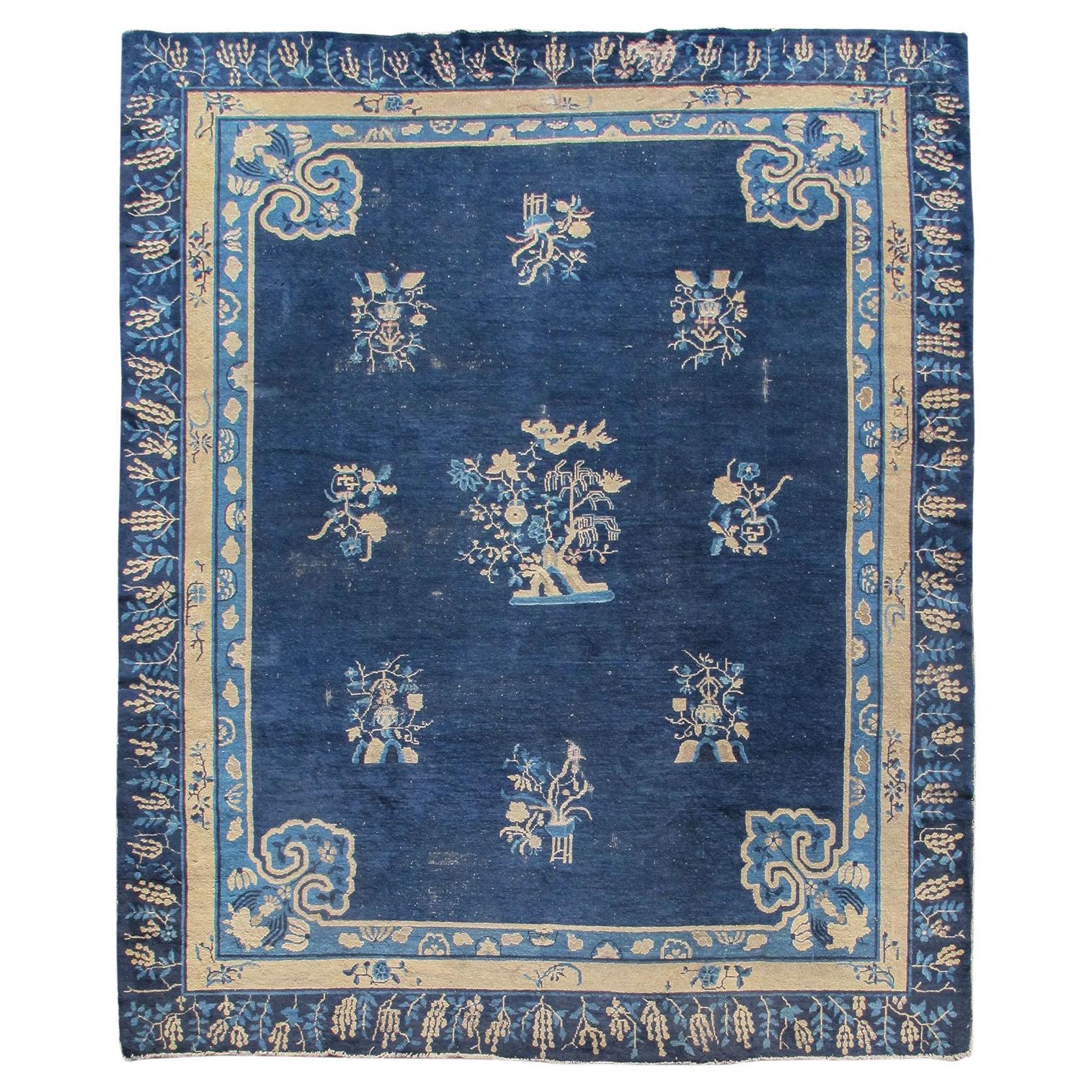 Chinese Peking Rug, c. 1900 For Sale