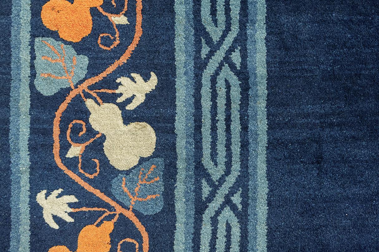 Tapis pékinois chinois motif chien Foo en vente 5