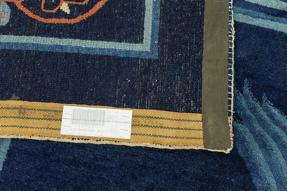Tapis pékinois chinois motif chien Foo en vente 7