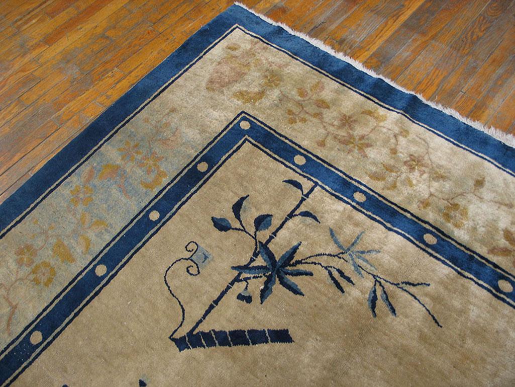 Chinesischer Art-Déco-Teppich aus den 1920er Jahren ( 10' x 13'6