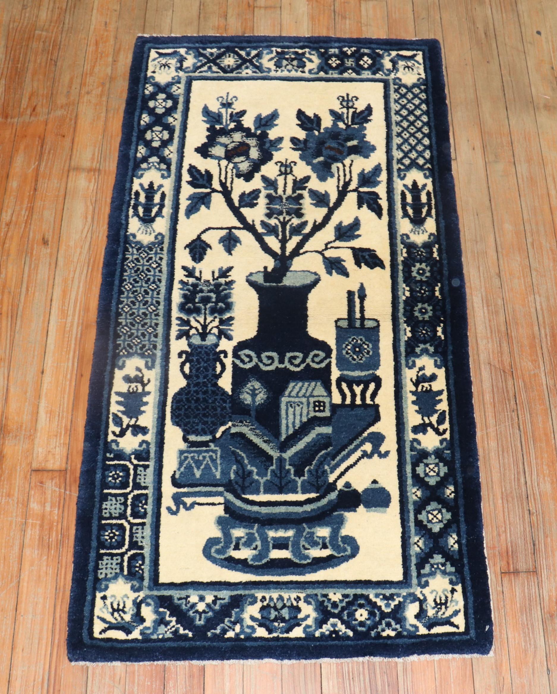 Chinese Peking Rug For Sale 1