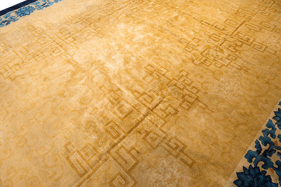 Wool Chinese Peking Rug9' 2