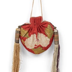Chinese Peony Blossom Lady's Purse, c. 1900