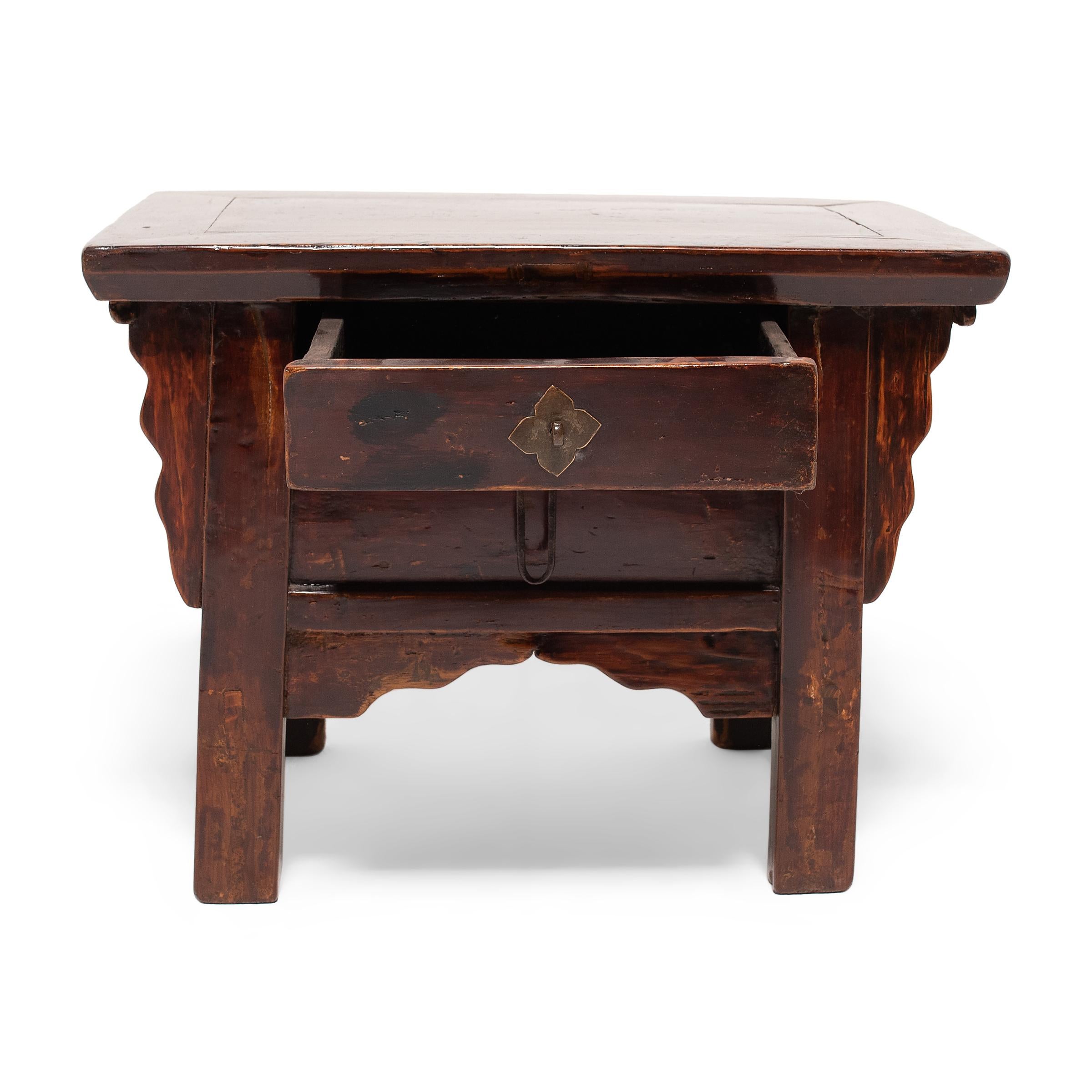 19th Century Chinese Petite Coffer Chest, c. 1850 For Sale