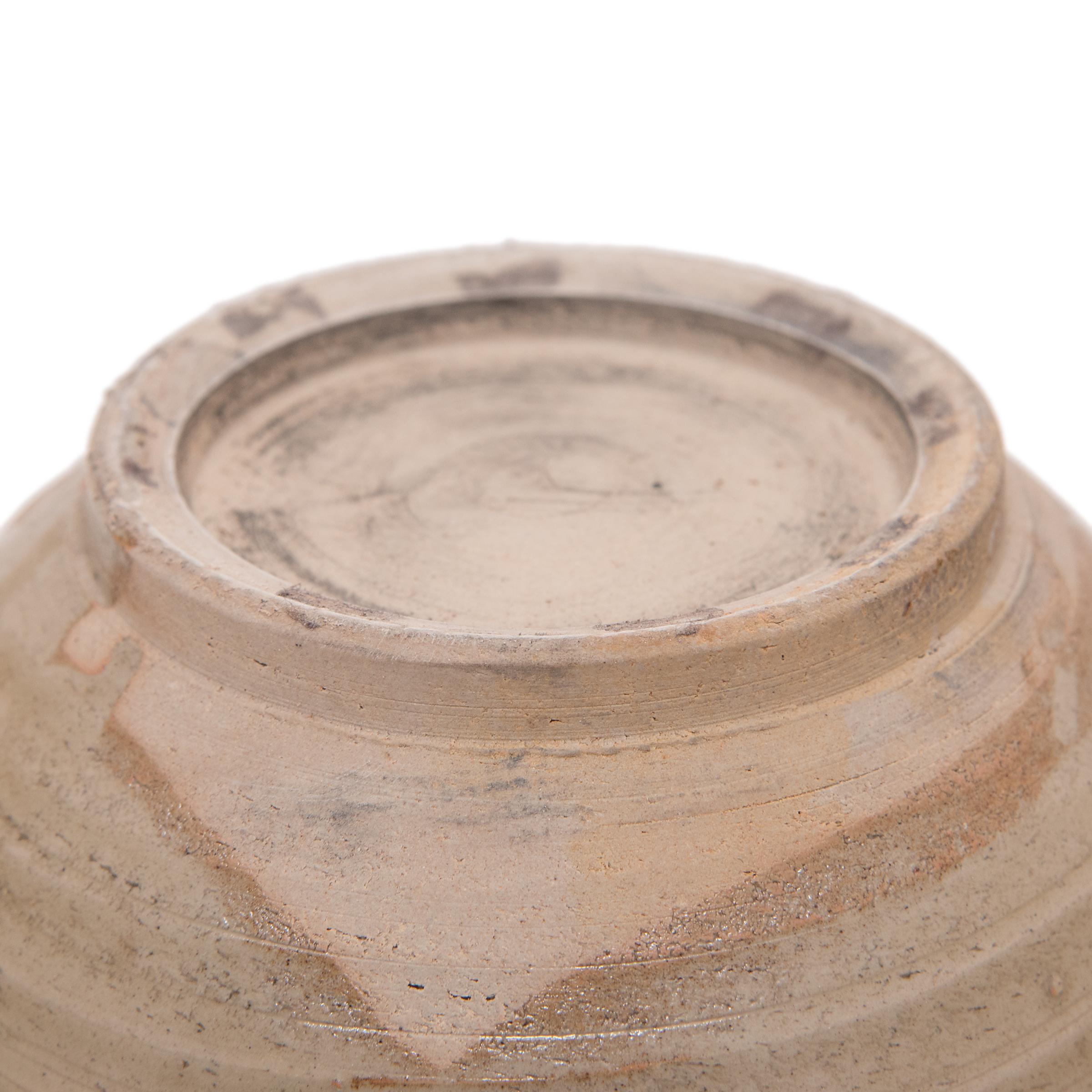 Ceramic Chinese Petite Glazed Kitchen Jar, c. 1850