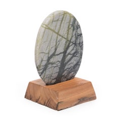 Petite Greenery Meditation Stone