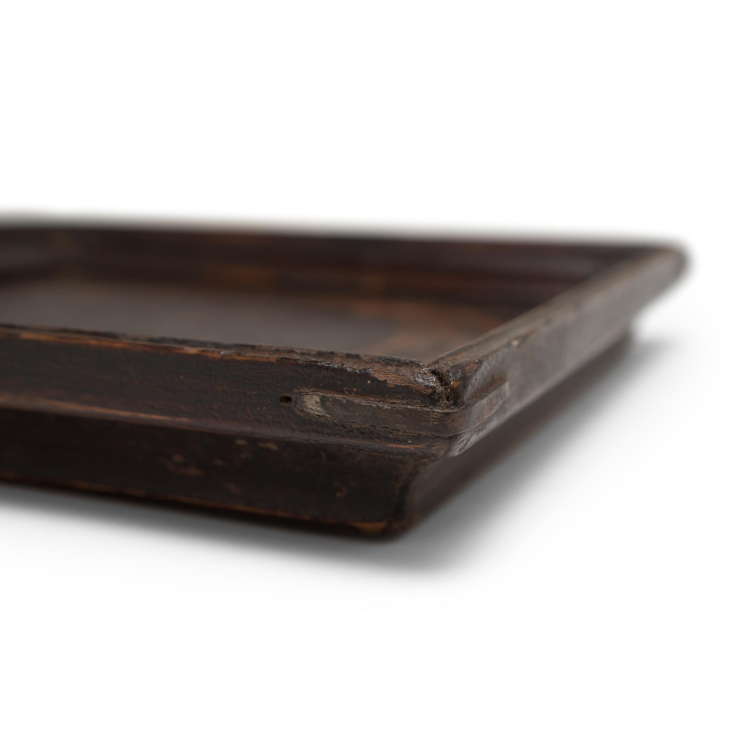 20th Century Chinese Petite Tea Tray, c. 1900 For Sale