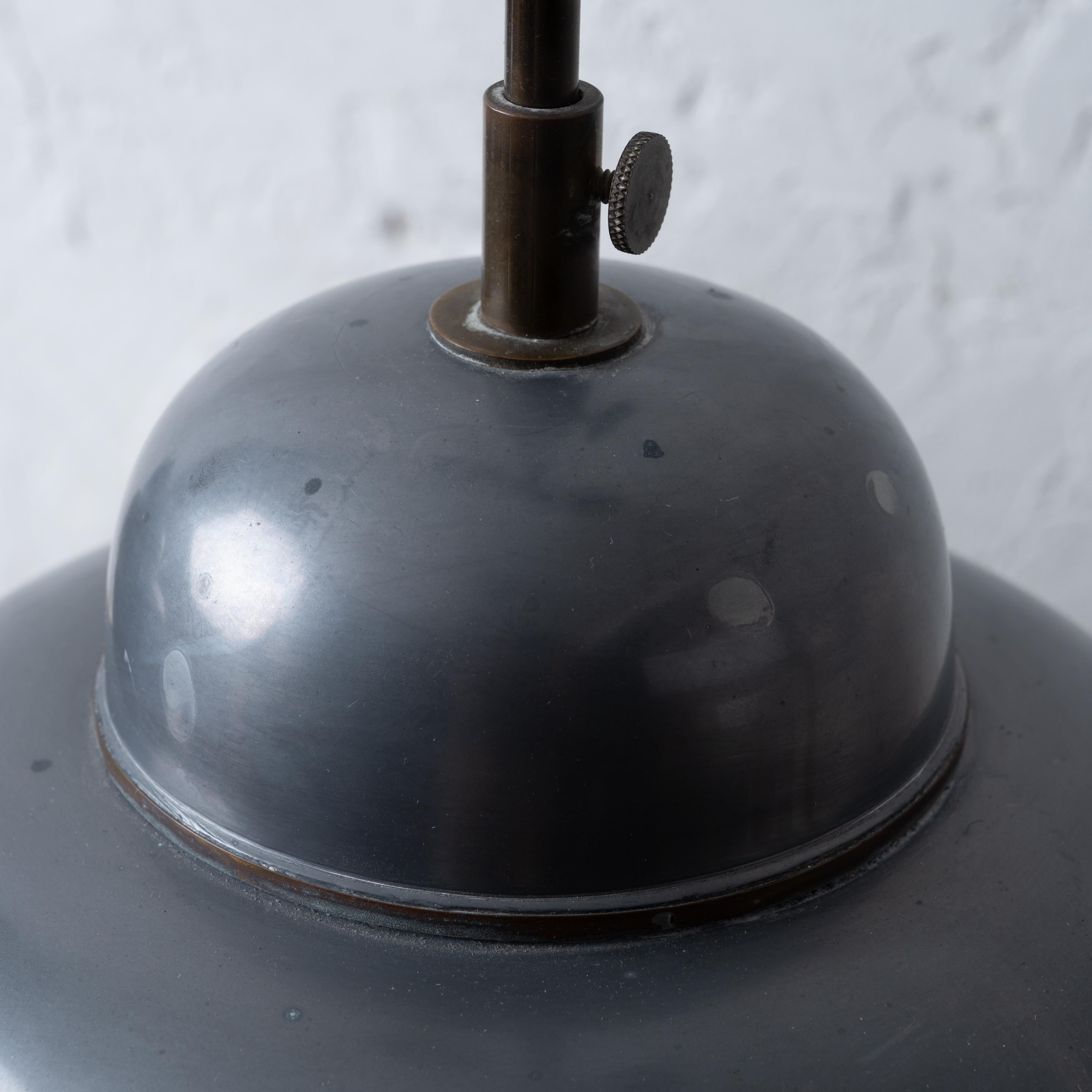Chinese Pewter Ginger Jar Lamps 3
