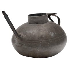 Chinese Pewter Oil Jug, c. 1850