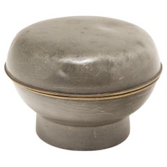 Retro Chinese Pewter Trinket Dish, c. 1920