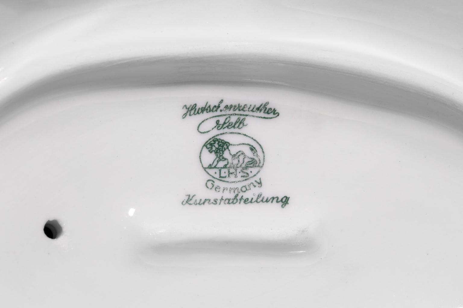Hutschenreuther-Selb Deutsche Porzellanfigur Karl Tutter Chinesischer Fasan im Angebot 4