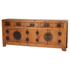Chinese Pine Side Board