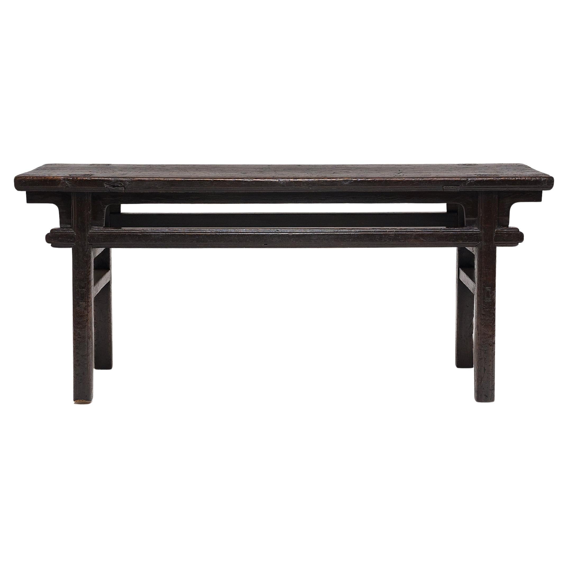 Chinese Plank Top Console Table, c. 1900