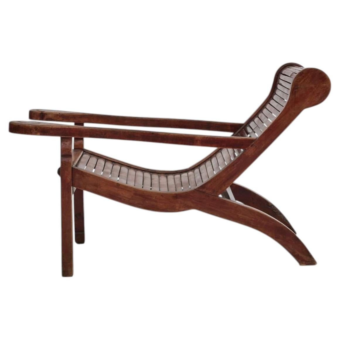 Chinese Plantation Lounge Chair
