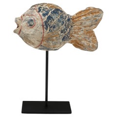 Fish Lucky Fish chinois polychrome, vers 1900