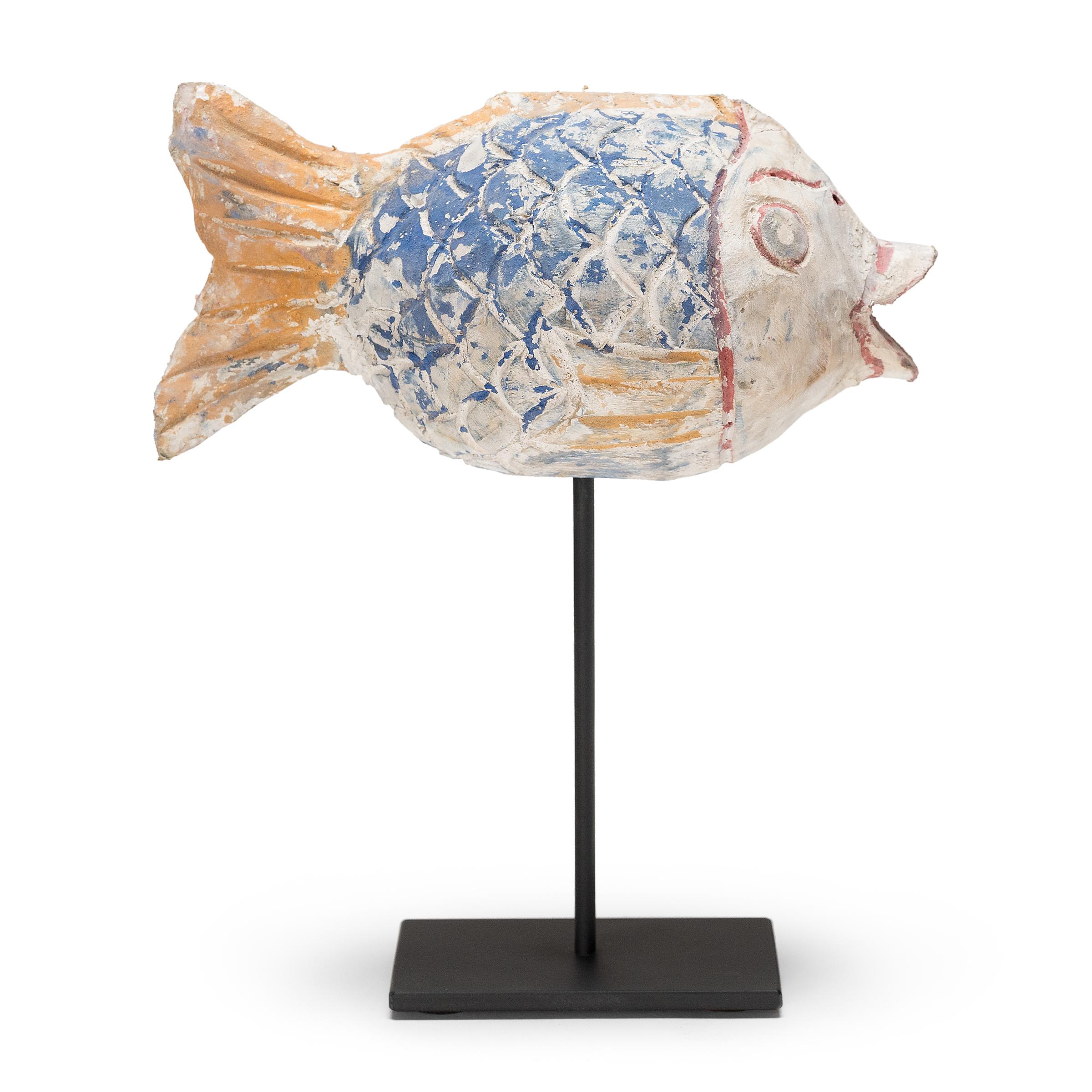 Exportation chinoise Fish Lucky Fish chinois polychrome en vente