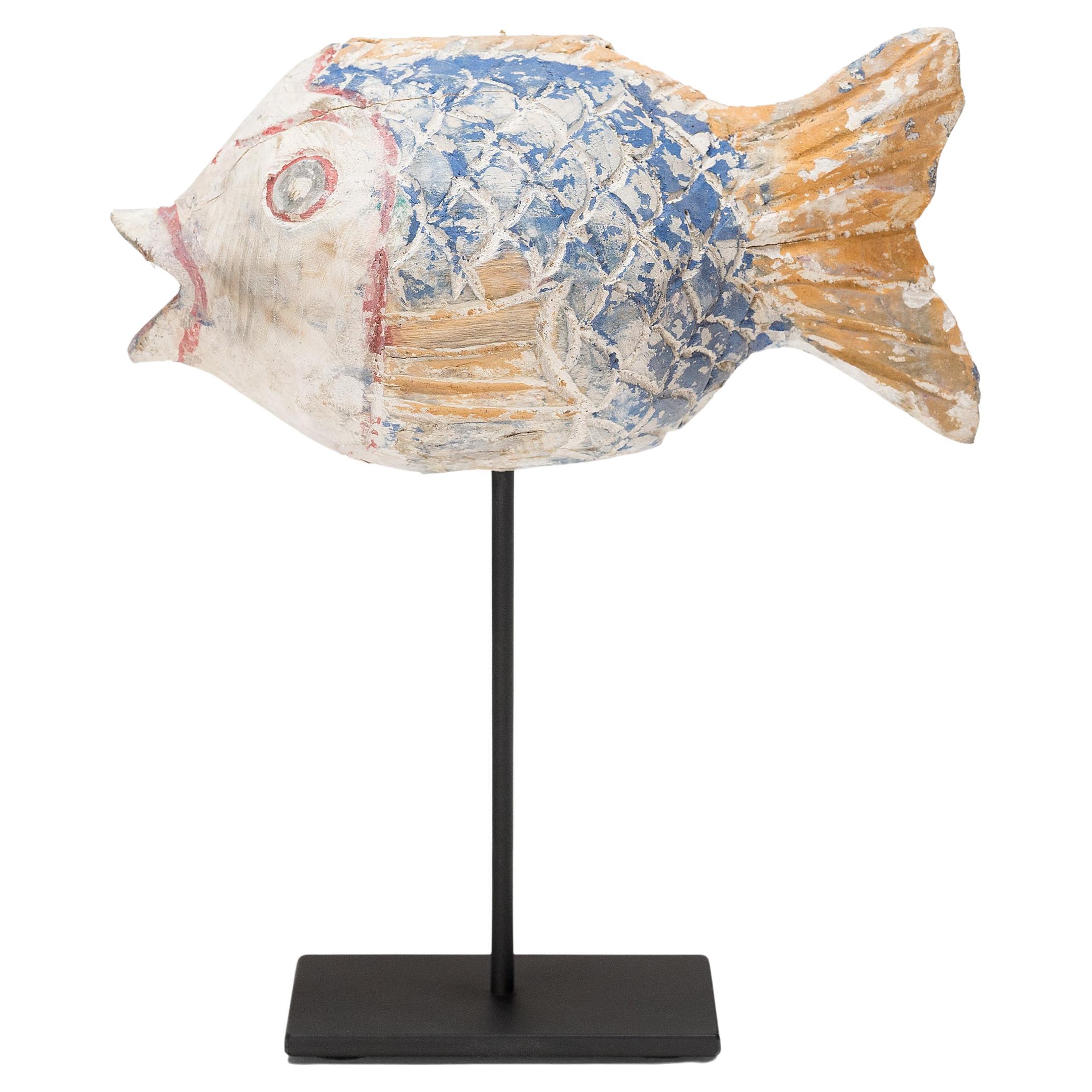 Chinese Polychrome Lucky Fish