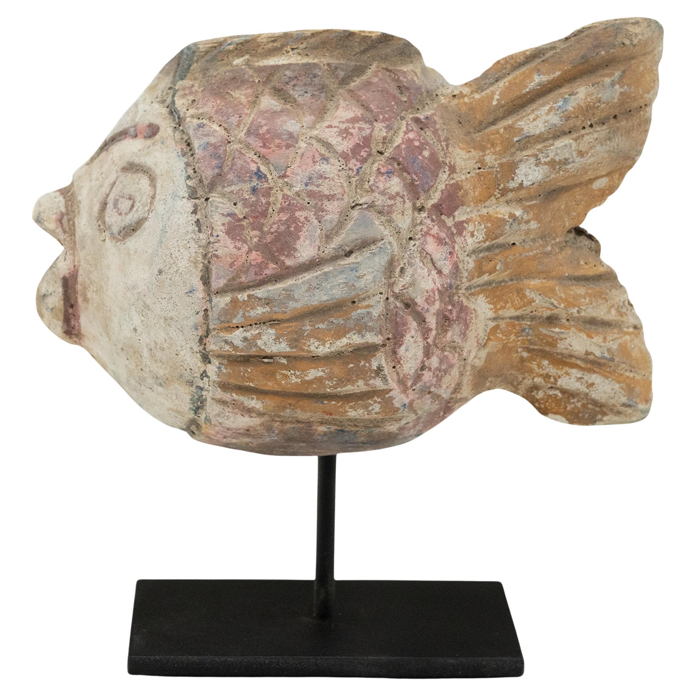 Chinese Polychrome Lucky Fish