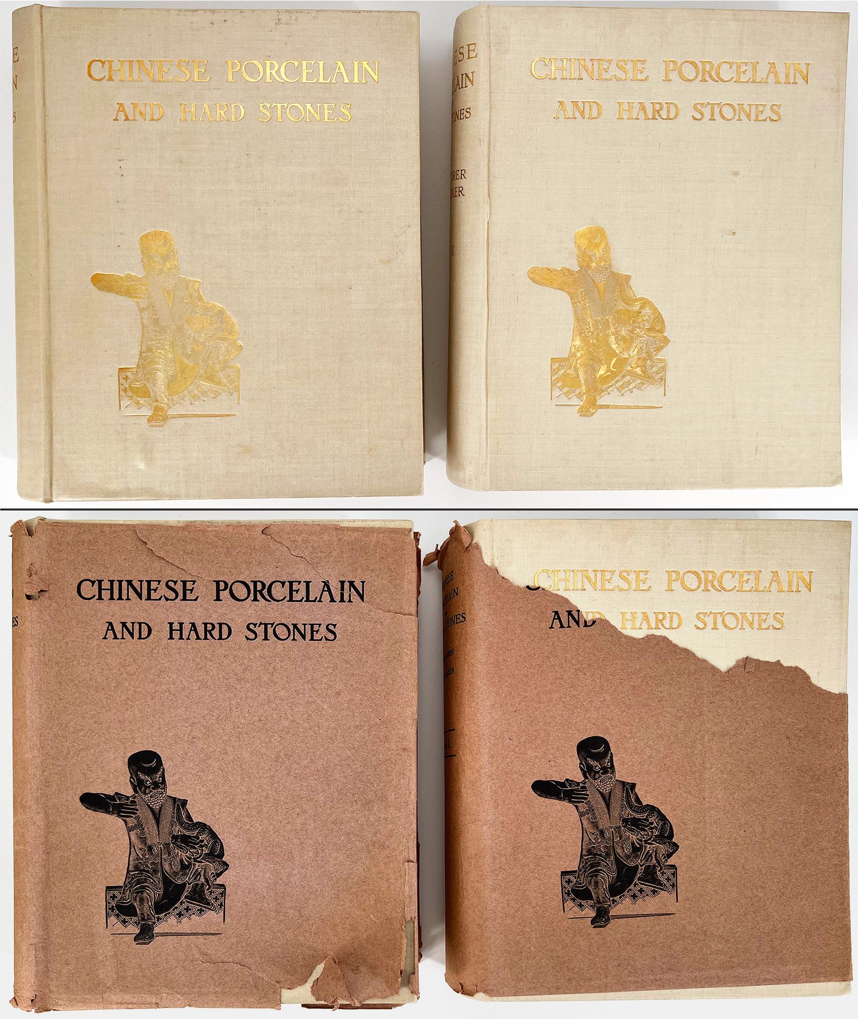 «CHINESE PORCELAIN and HARD STONES » d'Edgar GORER et J.F. Plus noir /  2 volumes en vente 10