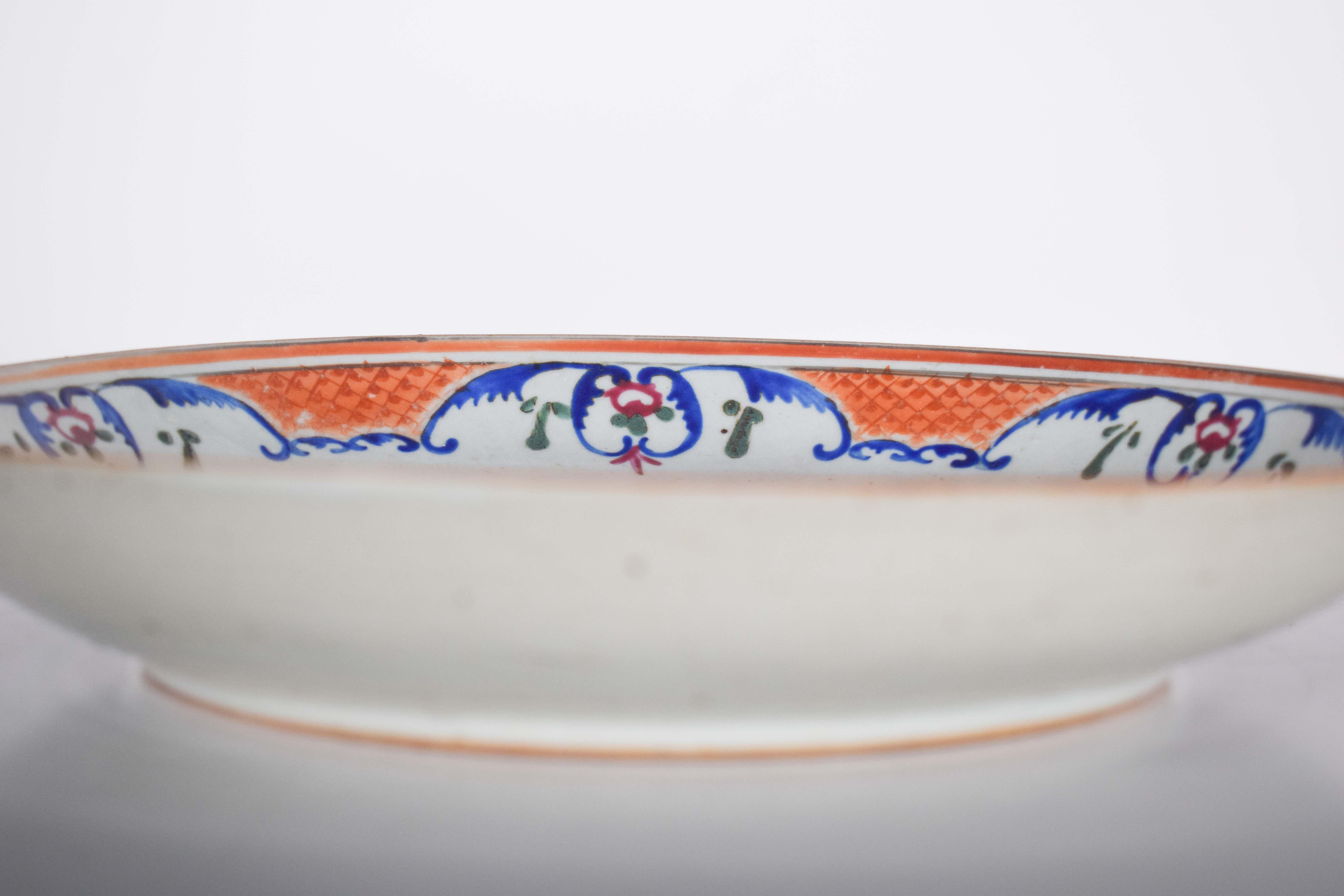 Chinesische Porzellanschale für den Export (19. Jahrhundert) im Angebot
