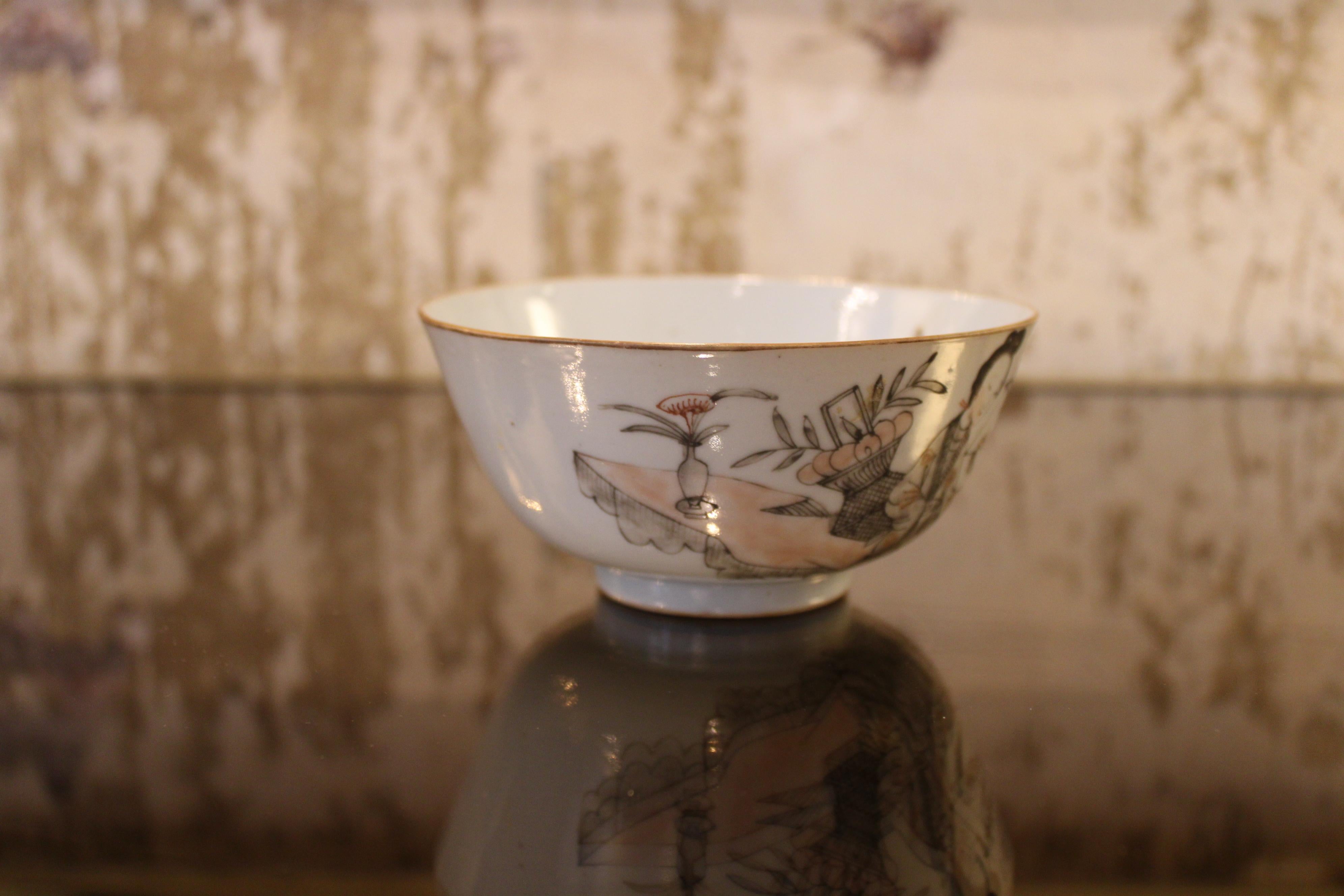 Porcelain Chinese porcelain bowl For Sale