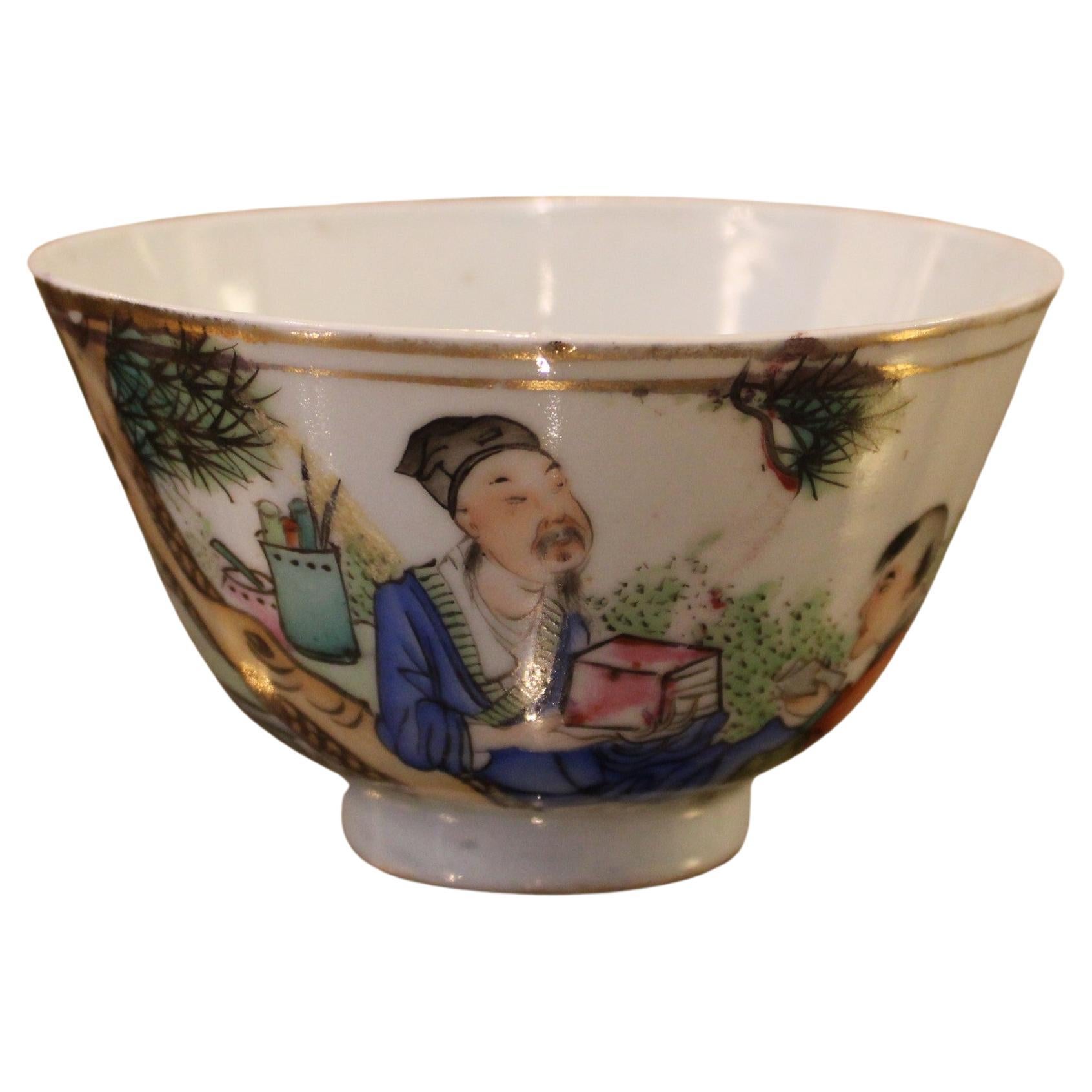 Chinese porcelain bowl  For Sale