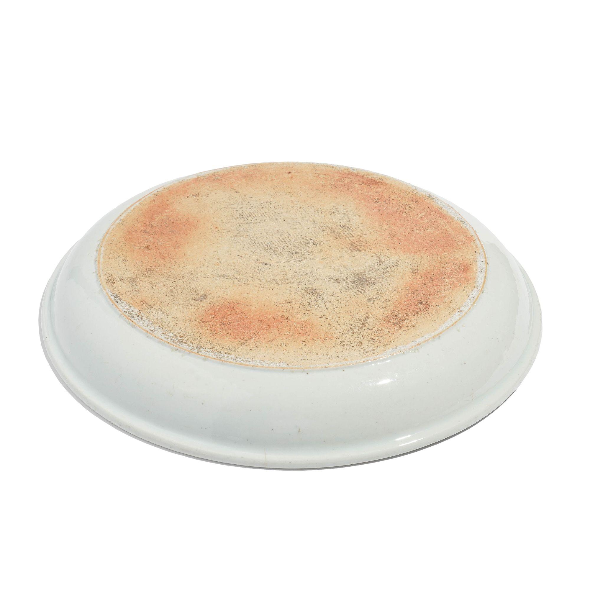 Ceramic Chinese porcelain charger, c. 1800's For Sale