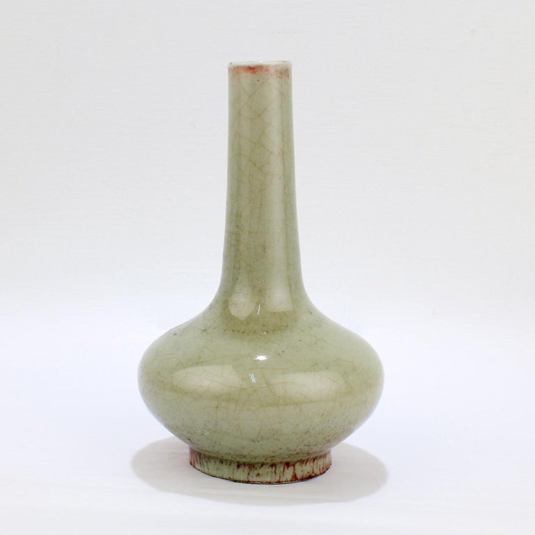 Chinese Porcelain Coppered Glaze Vase In Good Condition In Philadelphia, PA