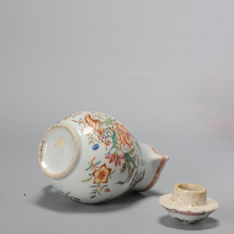 18th Century and Earlier Chinese Porcelain Creamer for Tea Serving Chine de Commande, 18th Century For Sale
